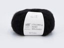 Gabo Wool Colorful Baby Brushed čierna 500 priadza