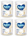 BEBIKO PRO+ 3 UPRAVENÉ MLIEKO PO 1 roku 4x700g