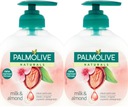 Palmolive dávkovač mydla mlieko a mandle 300ml x2