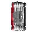 CRANKBROTHERS 17-dielny multitool box na náradie Červený