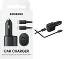 VÝKONNÁ AUTONABÍJAČKA SAMSUNG 45w 15w 2XUSB