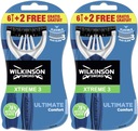 16x holiaci strojček WILKINSON Xtreme 3 Comfort Ultimate