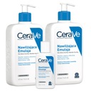 CeraVe hydratačná emulzia pre suchú a veľmi suchú pokožku tváre a tela 473 ml x2