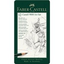 Ceruzky FABER CASTELL 9000 ART (12 kusov) 8B - 2H