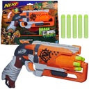 NERF ZOMBIE STRIKE hammer gun + 5 nábojov