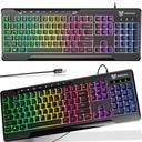 Herná klávesnica ONIKUMA G32 RGB: Farba - čierna