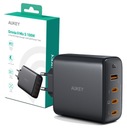 AUKEY PA-B7S Omnia II GaN 3xUSB-C 1xUSB-A Napájanie PD 3.0 QC PPS 100W