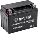 GÉLOVÁ BATÉRIA MTX9-BS SKÚTER MORETTI MOTOCYKEL