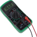 ELEKTRONICKÝ DIGITÁLNY MULTIMETER, 2 LCD sondy