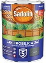 Sadolin Stain Lak 3v1 sivý 5L