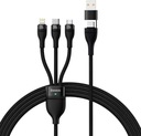 USB + USB USB C + microUSB + Lightning 1,2 m