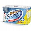 Almusso Spongy biely toaletný papier 24 roliek