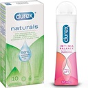 DUREX Naturals Set 10ks Durex Balance Gel 50ml