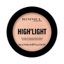 Rimmel High'light Buttery-Soft Highlighting Púdrový rozjasňovač tváre P1