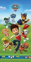 Plážová osuška PAW PATROL Paw Patrol, Velúr 150 x