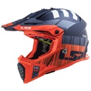 PRILBA LS2 MX437 EVO XCODE CROSS ENDURO ORANŽOVÁ XL