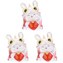 3x Živica Ornament Rabbit Rabbit Light Rabbit