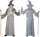 Kostýmové oblečenie Mág Čarodejník Gandalf Kúzelník Čarodejník Karneval Halloween, XL