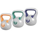 Vinylová sada kettlebell 30kg 3dielna guľová činka