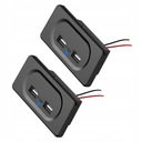 2 sada Fast Dual USB Charger Panel