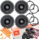 JBL 4 reproduktory do auta pre BMW E46 SEDAN COUPE rozpery predných a zadných dverí