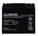 Alarmtec BP 18-12 batériový núdzový zdroj 12V 168x182x77 mm 5,32 kg