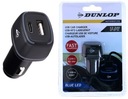 DUNLOP USB A + USB C autonabíjačka