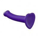 Extrémne mäkké dildo Strap-on-me Double Density XL Purple