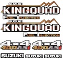 Samolepky na štvorkolku SUZUKI kingquad 450 700 750