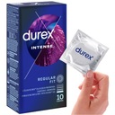 Durex INTENSE kondómy s prúžkami a výstupkami, ktoré umocňujú orgazmus, 10 ks.