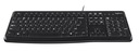 Logitech K120 920-002479 membránová klávesnica (USB 2.0; (US); čierna farba