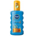 NIVEA Sun Protect & Bronze balzam na opaľovanie v spreji SPF30 200 ml