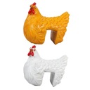 Toolsnest 2Pack Polyresin Chicken Ornaments