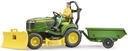 BRUDER 62104 JOHN DEERE TRAKTOROVÁ KOSAČKA PRÍVES NA POSTAVU ZÁHRADNÍK