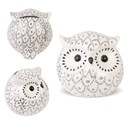 Piggy Bank Figurine Owl Ceramics 8x8.5 127028