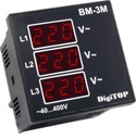 DigiTOP 50-400V BM-3M DIGITÁLNY VOLTMETER