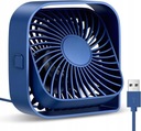 Ventilátor Ventilátor Stojanový prívod vzduchu USB TOPK K50 tichý 3-rýchlostný modrý