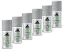 ADIDAS Roll-on 6v1 pánsky antiperspirant 6 x 50 ml - ochrana a sviežosť