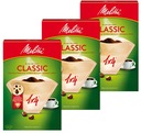 Melitta CLASSIC papierové filtre na kávu 1x4 240 ks