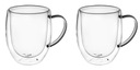 GLASS DUO hrnček s dvojitou stenou, 2 x 340 ml