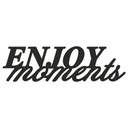 Enjoy Moments nápis na stenu 70x20cm 3D DEKORÁCIA