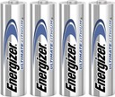 4X ENERGIZER Ultimate Lithium LR6 AA L91 1,5V batéria