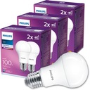 6x E27 A60 LED žiarovka 12,5W = 100W 1521lm PHILIPS