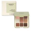 KIKO MILANO Green Me paletka 9 očných tieňov 101 Cool Spice 9g