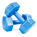 Činky 6KG SET 2x3KG FITNESS BLUE