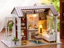 OBÝVAČKA DOLLHOUSE NA MONTÁŽ LED 8008-A 20,6CM