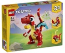 Kocky LEGO Creator 3v1: 31145 Červený drak