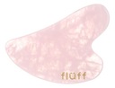 Fluff Gua Sha masáž tváre kameň Rose Quartz