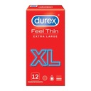 DUREX FEEL THIN EXTRA VEĽKÉ XL KONDÓMY 12 KS