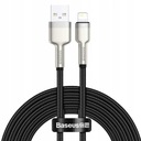 KÁBEL USB LIGHTNING BASEUS 2,4A 2m ČIERNA RÝCHLO